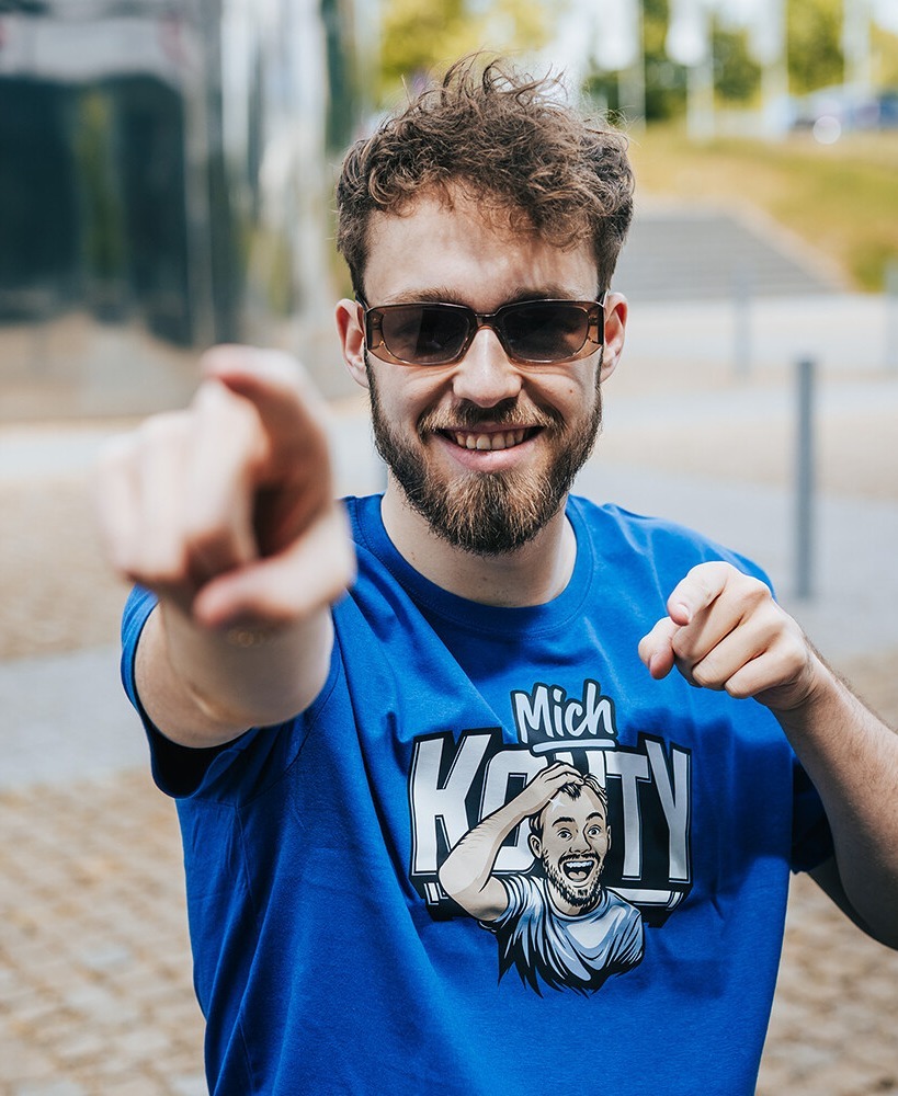 Dětské tričko MichKouty modré